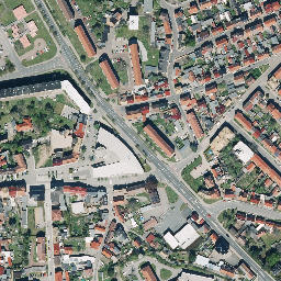 Satellite imagery of Schloss Meuselwitz, DE