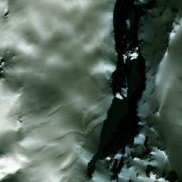 Satellite imagery of Fulgurite Peak, CA