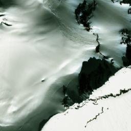 Satellite imagery of Fulgurite Peak, CA