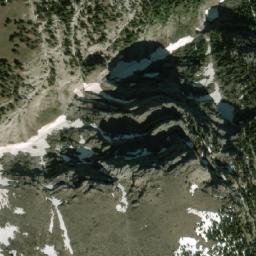 Satellite imagery of Pigeon Mountain, CA