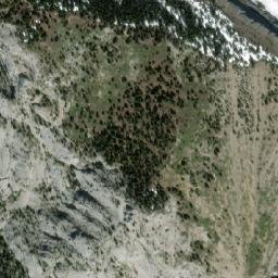 Satellite imagery of Heart Mountain, CA