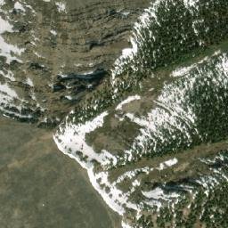 Satellite imagery of Pigeon Mountain, CA