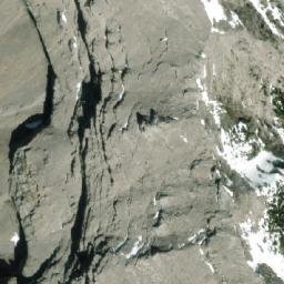 Satellite imagery of Mount McGillivray, CA