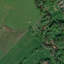 Satellite imagery of [Černousy-Ves] church sanctus t., CZ