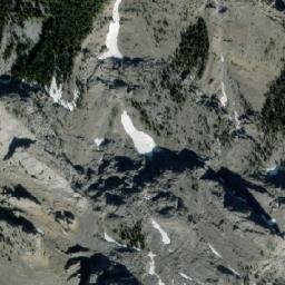 Satellite imagery of Mount Baldy, CA