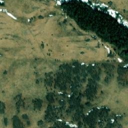 Satellite imagery of Sarcee Butte, CA