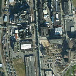 Satellite imagery of 200 Meter Kamin der Bayer-Werke Leverkusen, DE
