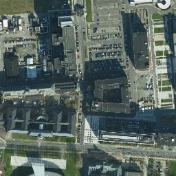 Satellite imagery of 200 Meter Kamin der Bayer-Werke Leverkusen, DE