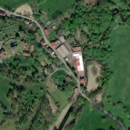 Satellite imagery of [Černousy-Ves] church sanctus t., CZ