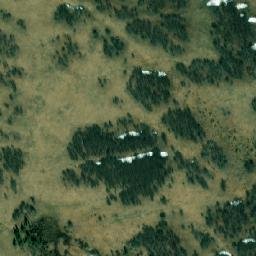 Satellite imagery of Sarcee Butte, CA
