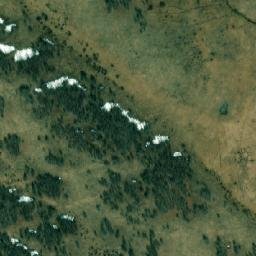 Satellite imagery of Sarcee Butte, CA