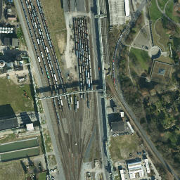 Satellite imagery of 200 Meter Kamin der Bayer-Werke Leverkusen, DE