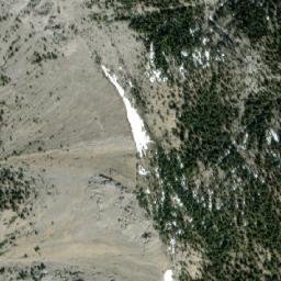 Satellite imagery of Mount Baldy, CA