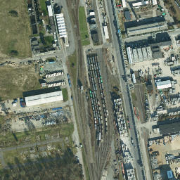Satellite imagery of 200 Meter Kamin der Bayer-Werke Leverkusen, DE