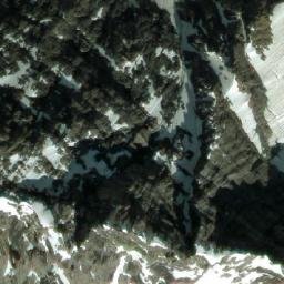 Satellite imagery of Mount Verendrye, CA