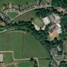 Satellite imagery of Bodiam Castle, GB