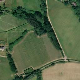 Satellite imagery of Bodiam Castle, GB