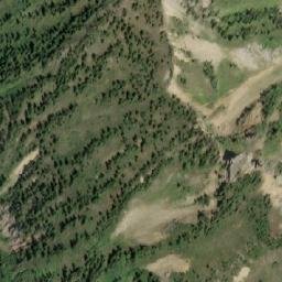 Satellite imagery of Twin Butte, CA