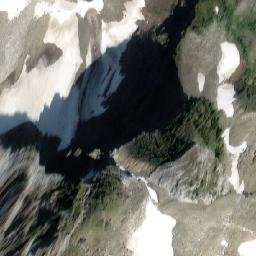 Satellite imagery of Mount Llewelyn, CA