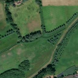 Satellite imagery of Bodiam Castle, GB