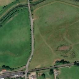 Satellite imagery of Bodiam Castle, GB