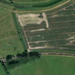 Satellite imagery of Bodiam Castle, GB