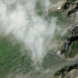 Satellite imagery of Mount Llewelyn, CA