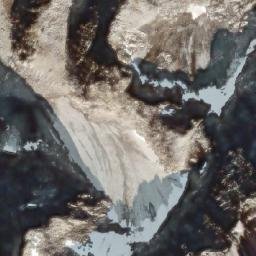 Satellite imagery of Mizzenmast Peak, CA