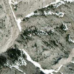 Satellite imagery of Mount Lorette, CA