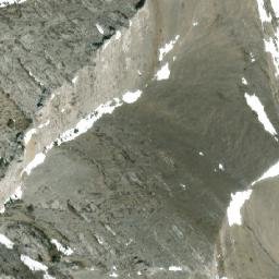 Satellite imagery of Mount Lorette, CA