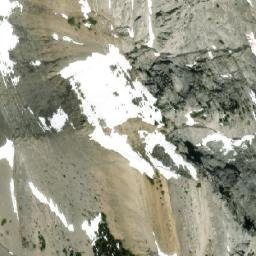 Satellite imagery of Mount Lorette, CA