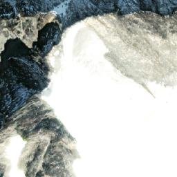 Satellite imagery of Fluted Mountain, CA