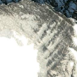 Satellite imagery of Fluted Mountain, CA