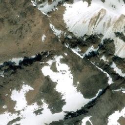 Satellite imagery of Malachite Spire, CA