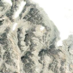 Satellite imagery of Fluted Mountain, CA