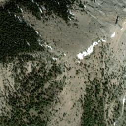 Satellite imagery of Mount Lorette, CA