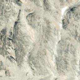 Satellite imagery of Fluted Mountain, CA