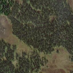 Satellite imagery of Silwhoiakun Mountain, CA