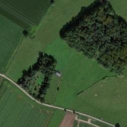 Satellite imagery of Wolvertem transmitter, backup mast, BE