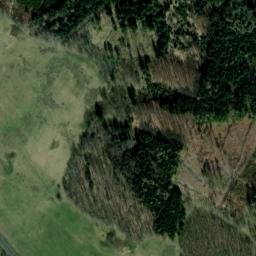 Satellite imagery of Valdek [Staré Křečany] chapel sanctus t., CZ