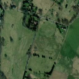 Satellite imagery of Valdek [Staré Křečany] chapel sanctus t., CZ