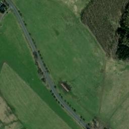 Satellite imagery of Valdek [Staré Křečany] chapel sanctus t., CZ