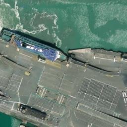 Satellite imagery of Calais Harbour, FR