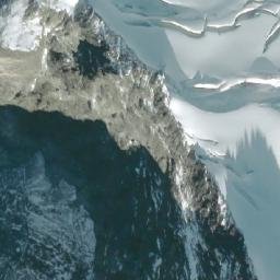 Satellite imagery of Gunsight Peak, CA