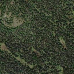 Satellite imagery of Porcupine Ridge, CA