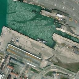 Satellite imagery of Calais Harbour, FR