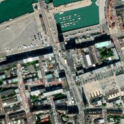 Satellite imagery of Calais Harbour, FR