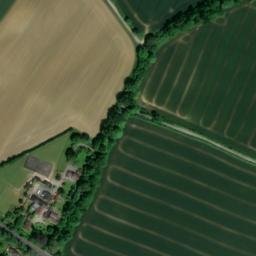 Satellite imagery of Montacute House, GB