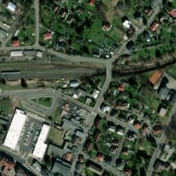 Satellite imagery of [Rumburk] monastery church sanctus t., CZ