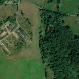 Satellite imagery of [Jindřichovice pod Smrkem] textil factory chimney, CZ